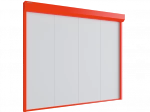 Противопожарные шторы в на продуктовое предприятие